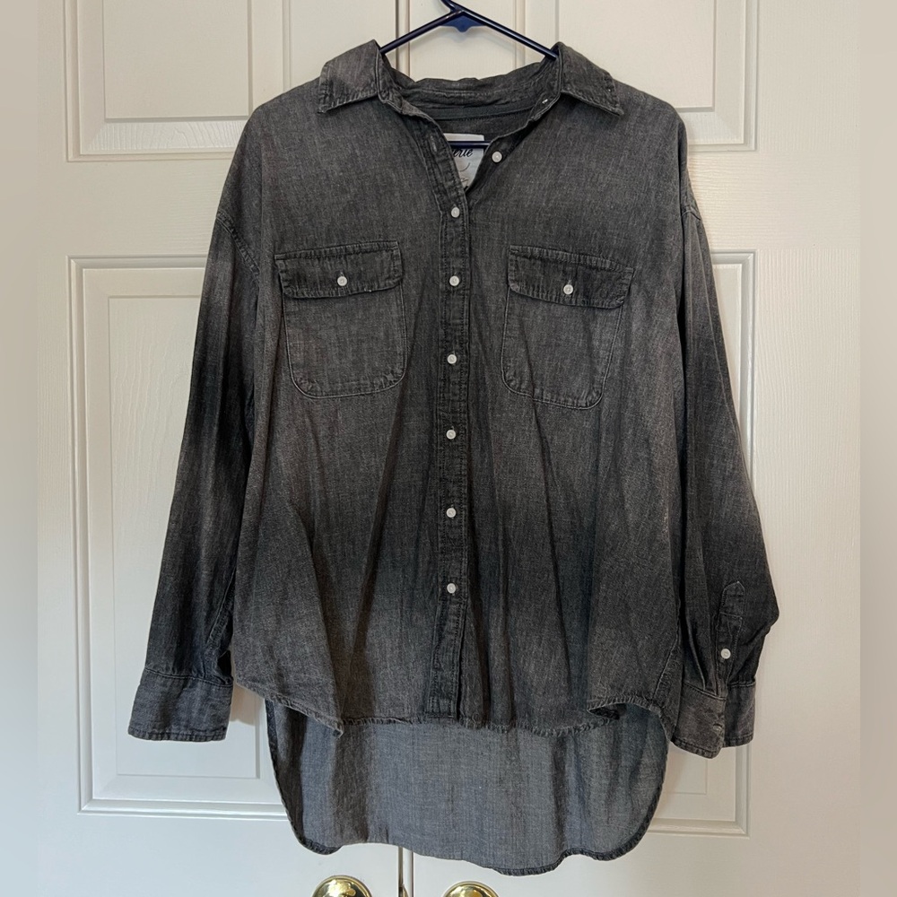 Aerie Oversized Button Up Shirt